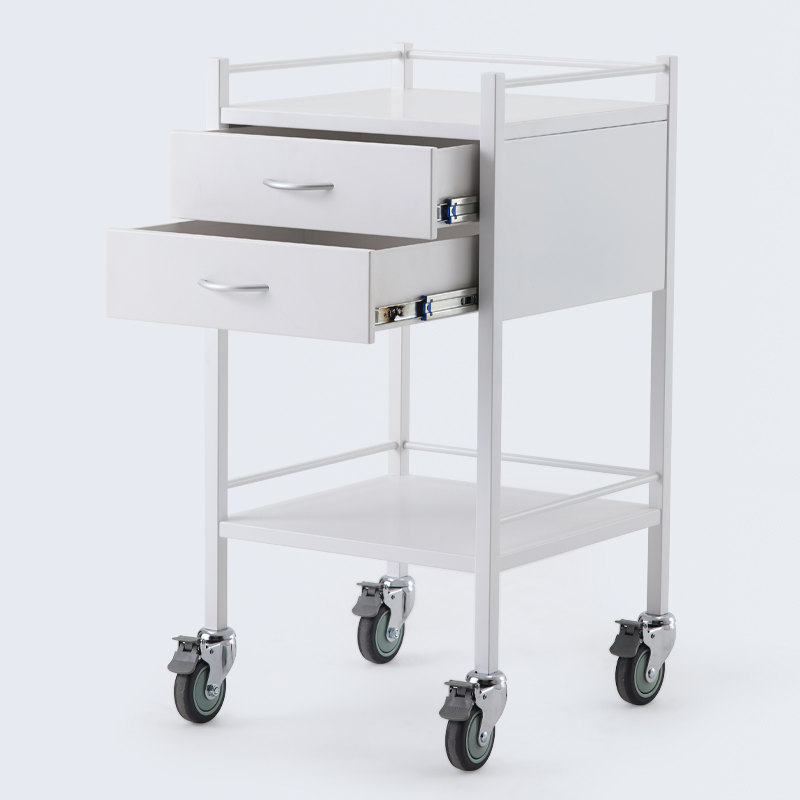 Meditroll MPCT02 Powder Coated Trolley Cart