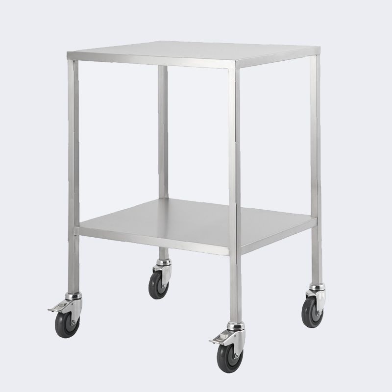 Meditroll MTE Stainless Steel Flat Top Trolley For Hospital Use