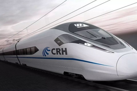 Overzicht stroomafnemers voor China EMU