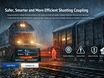 All-Weather Coupling Assistance & Early Warning System for Shunting Locomotives