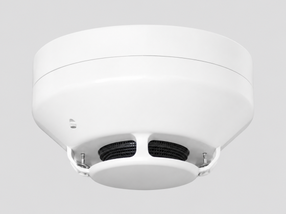 Locomotive Sentinel Series Fire Detector with Red/Blue Dual-Light Smoke Detection, CAN Bus Communication and Dual-Thermistor Temperature Alarm