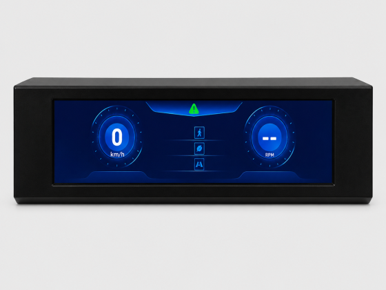 8.8-Inch Railway Onboard Audio & Video Display Terminal