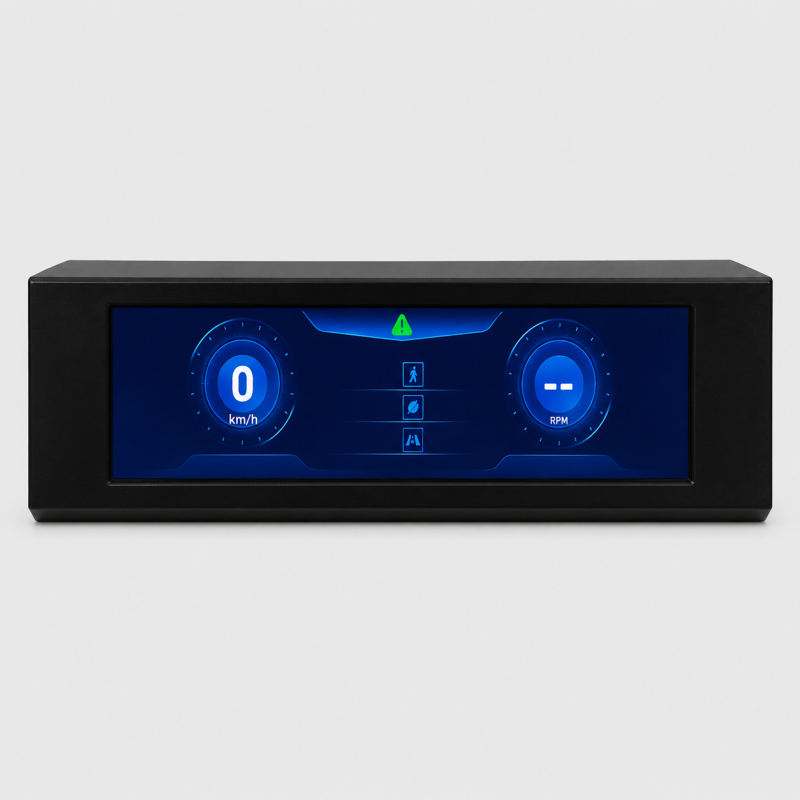 8.8-Inch Railway Onboard Audio & Video Display Terminal