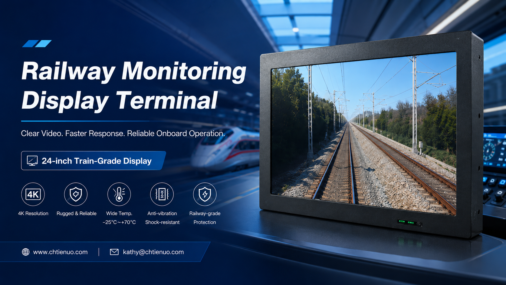 Railway Monitoring Display Terminal Railway Monitoring Display Terminal