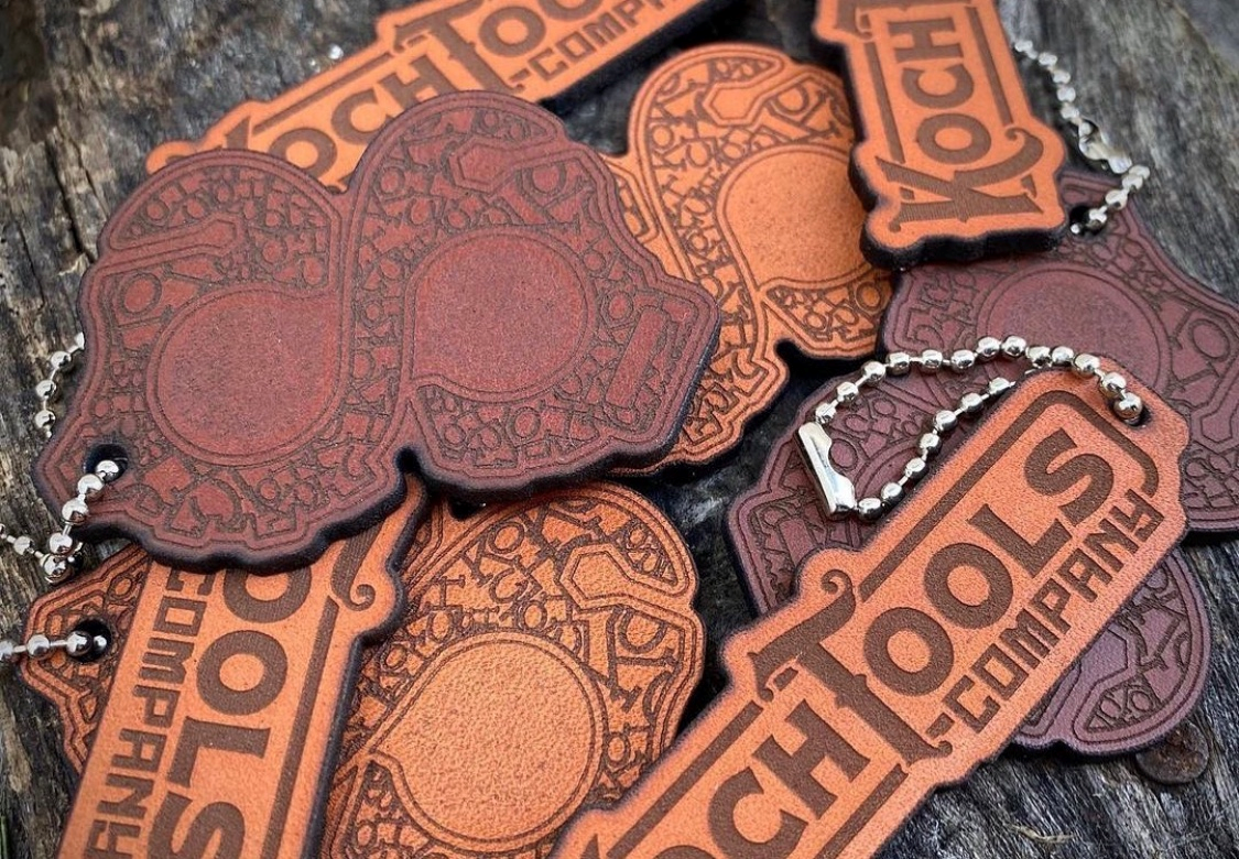 laser engraving leather