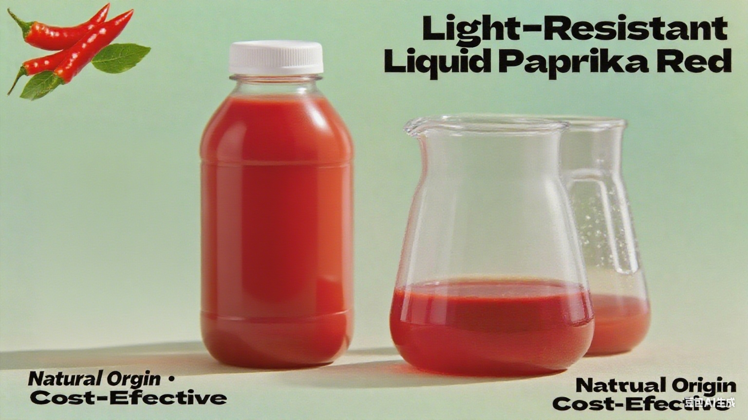 New product---Paprika red with good light resistance in food