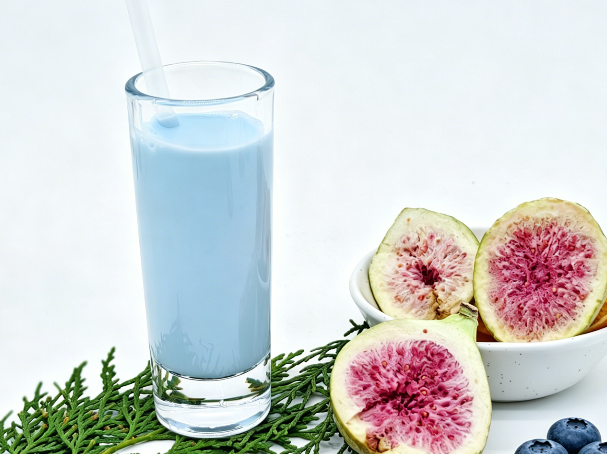 Natural blue food coloring