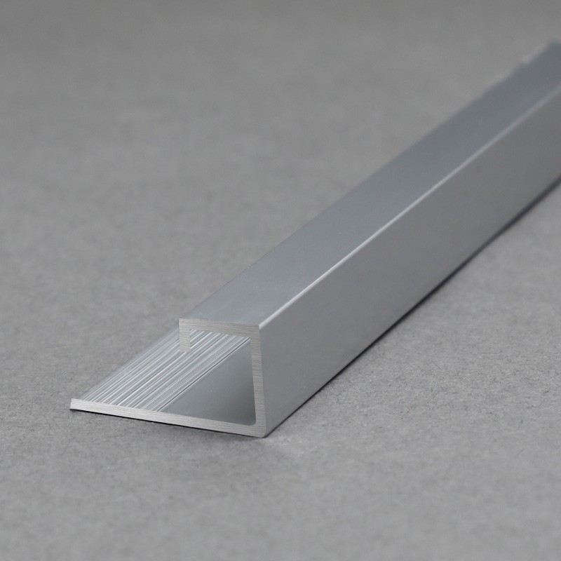 Quadratische Aluminium-Fliesen-Ordnung aus mattgoldenem oder verchromtem Metall AG