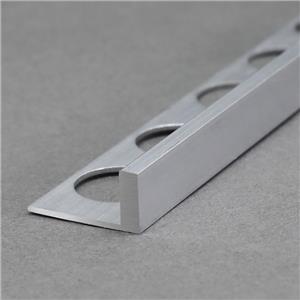 Aluminium-Fliesenkanten in L-Form mit natürlichem Finish ALD