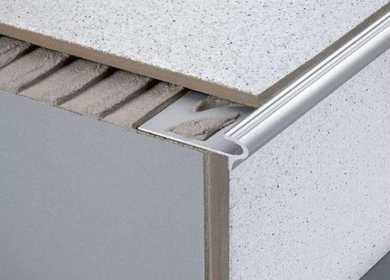 Aluminium Anodized Aluminium Stair Nosing For Floor FG6 Factory