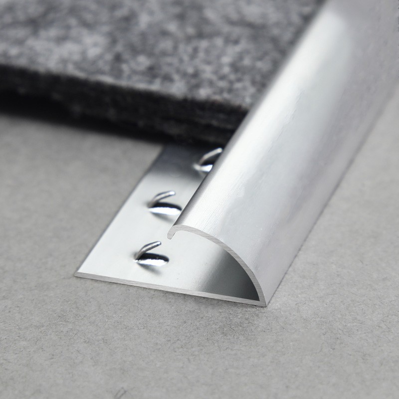 Aluminium Polished Silver Carpet Cover Strip MCT2 Factory