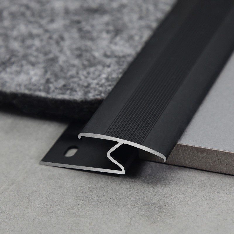 Aluminium Black Or Silver Polished Carpet Cover Door Strip MCT3 Factory