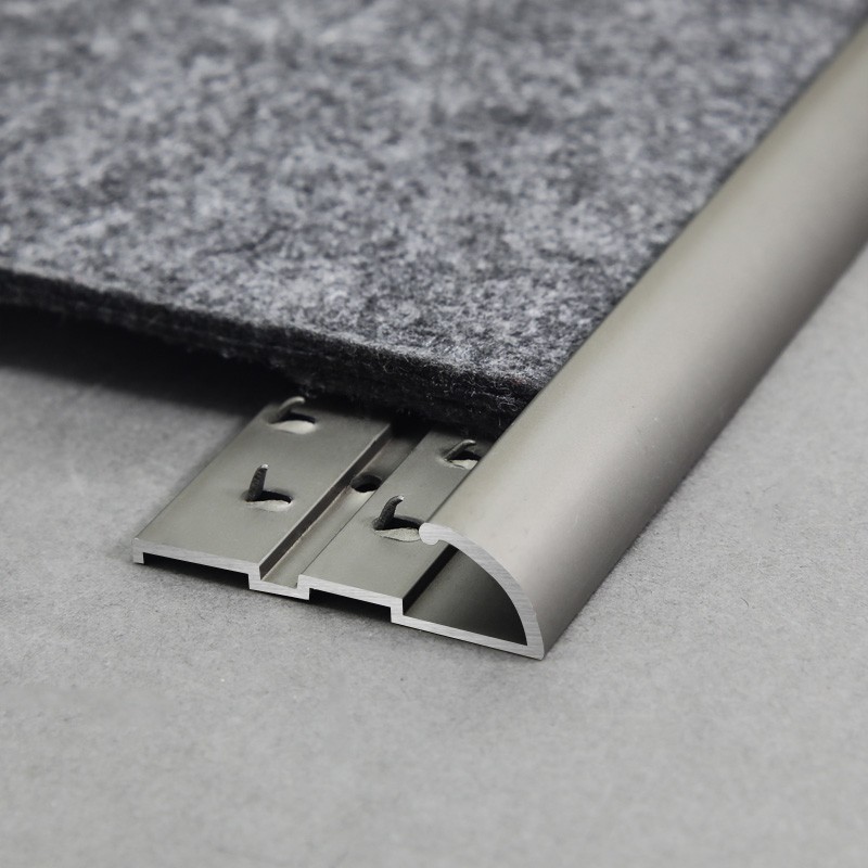 Aluminium Titanium Carpet To Tile Transition Strip MCT5 Factory
