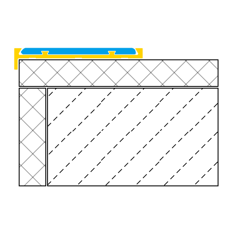 Китай Алюминиевый желтый карборунд для наружных лестниц FSW3, производитель