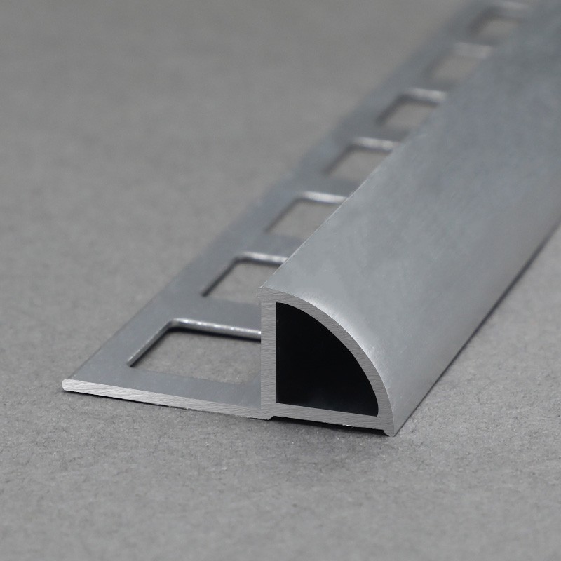 Aluminium Quarter Round Chrome Edge Tile Trim CDS Factory
