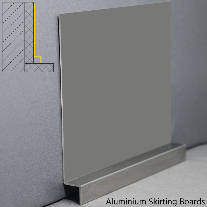 stainless steel skirting board