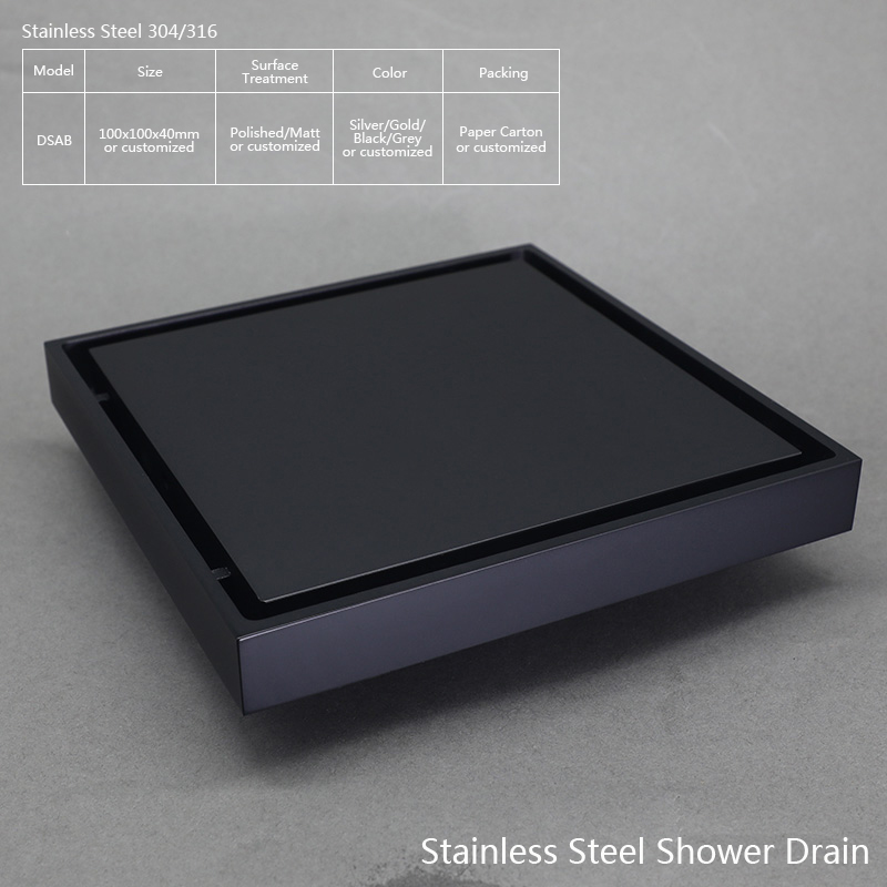 stainless steel shower drain