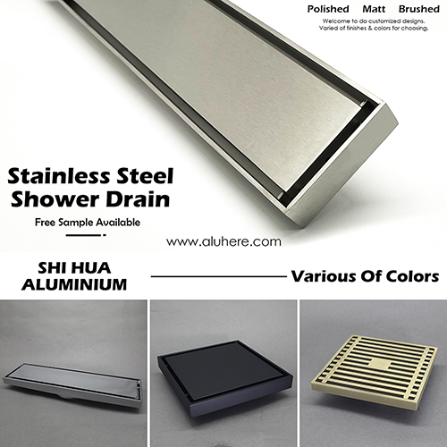 We Also Produce Stainless Steel Shower Drains