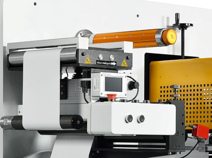 semi rotary label die cutting machine