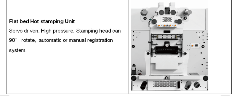 Hot Stamping Converting Machine