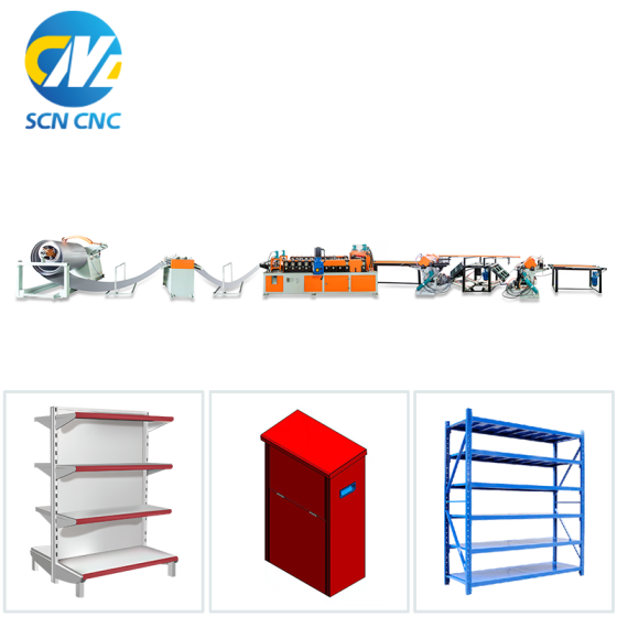 Stiffener Roll Forming Machine for Shelf Panel