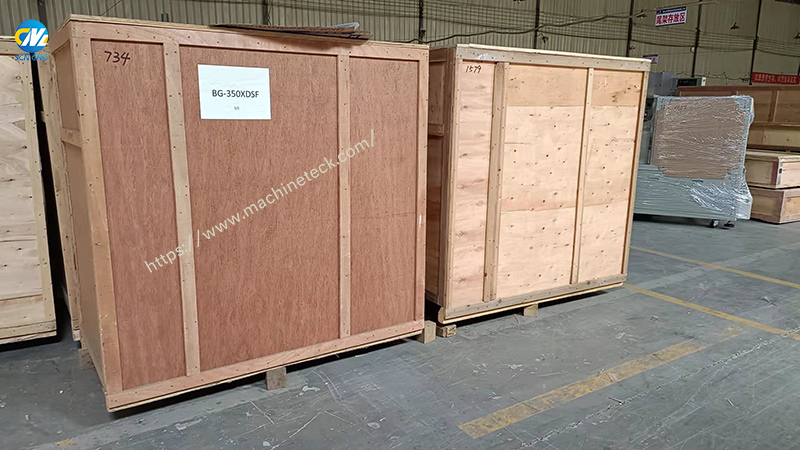 Máquina de embalaje Caja de embalaje de madera