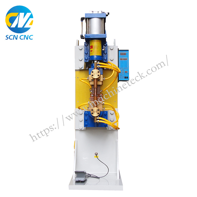 Пневматичний точковий та проекційний зварювальний апарат змінного струму серії DN