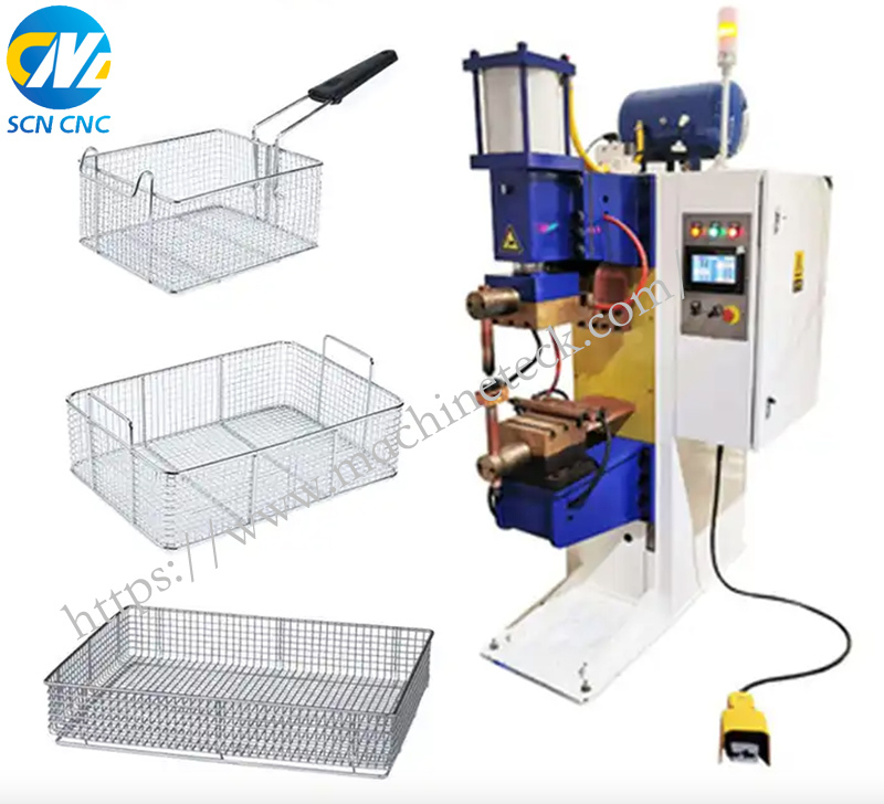 pneumatic hardware wire steel intermediate frequency spot welding machine