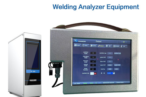 Muelle industrial Kielce Polonia para monitorización integral de soldadura