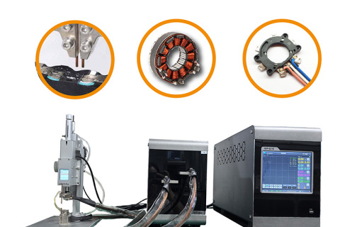 Industrielle Anwendung einer Präzisions-Widerstandsschweißmaschine