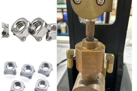 Projection welding nut error proofing detector: a masterpiece to improve welding quality and efficiency