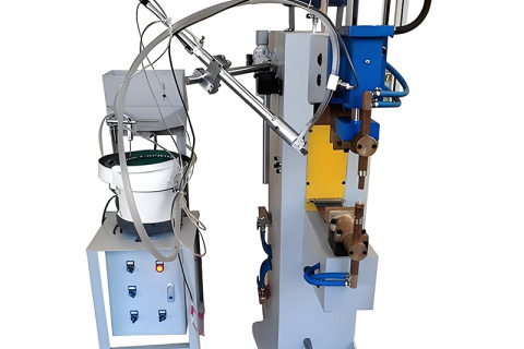 Intelligent nut welding solution: automatic feeding welding machine and anti-reverse detector