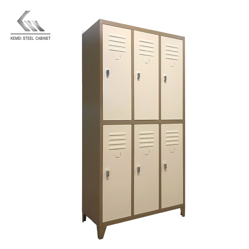 Home Storage steel Cabinet Organizer Chinese Style locker Multiple Doors Wardrobe Factory