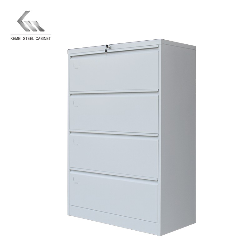 Supply Office furniture steel material width Four drawer
