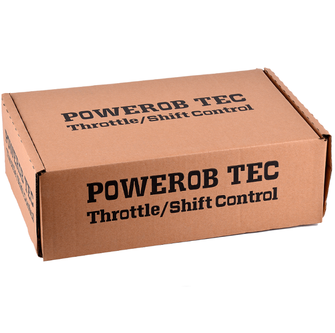 Remote throttle control outboard motor