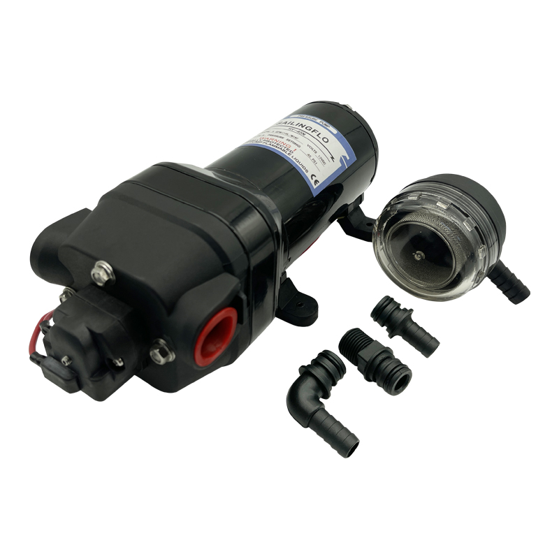 HY-100N 12V 3.3GPM 100psi high pressure RV water pump Wholesale