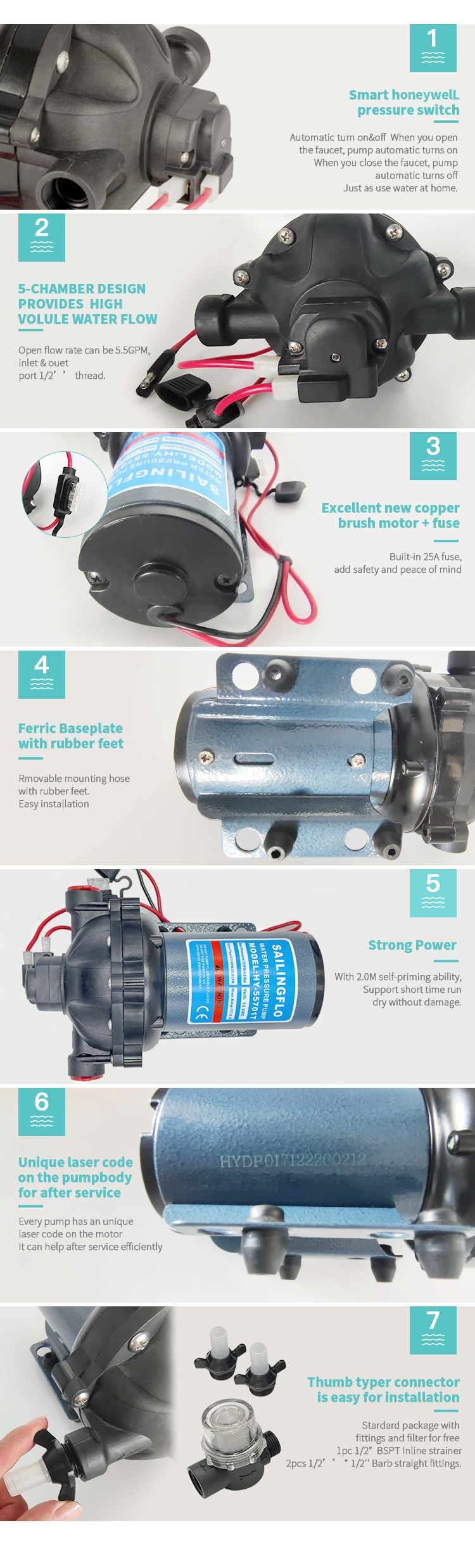 marine washdown pump