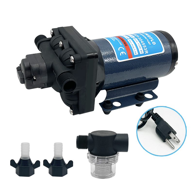 HY-304553R 115V AC 3.0 GPM Diaphragm Pump