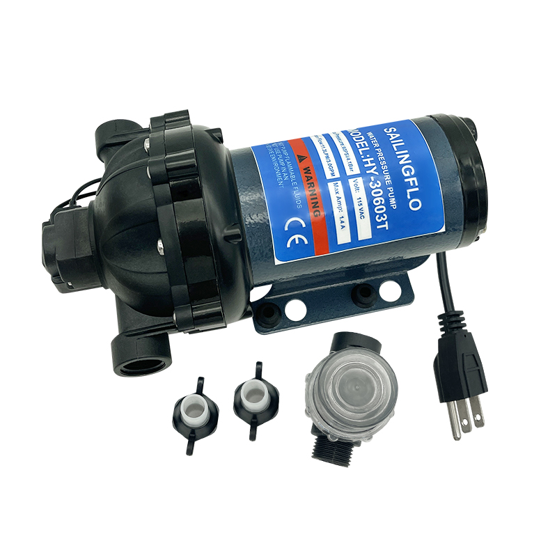 HY-30603T 115V AC 3.0GPM Electric Diaphragm Water Pump