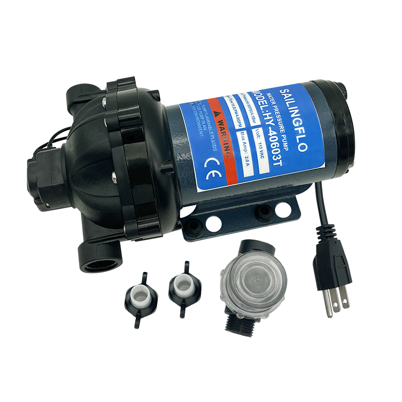 HY-40603T 115V AC 4.0GPM Electric Diaphragm Water Pump Wholesale