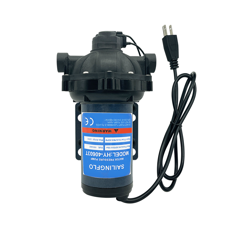 HY-40603T 115V AC 4.0GPM Electric Diaphragm Water Pump