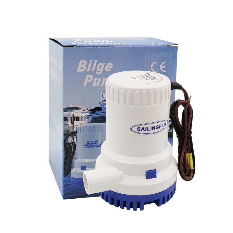 2000GPH Electrice Submersible Pump 24V DC Marine Pump Wholesale