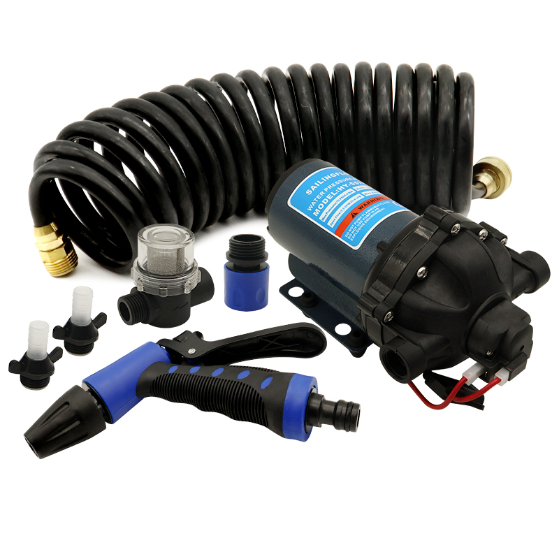 5.5gpm 12V DC Self-priming Marine Cleaning Waster Pump Kit Wholesale