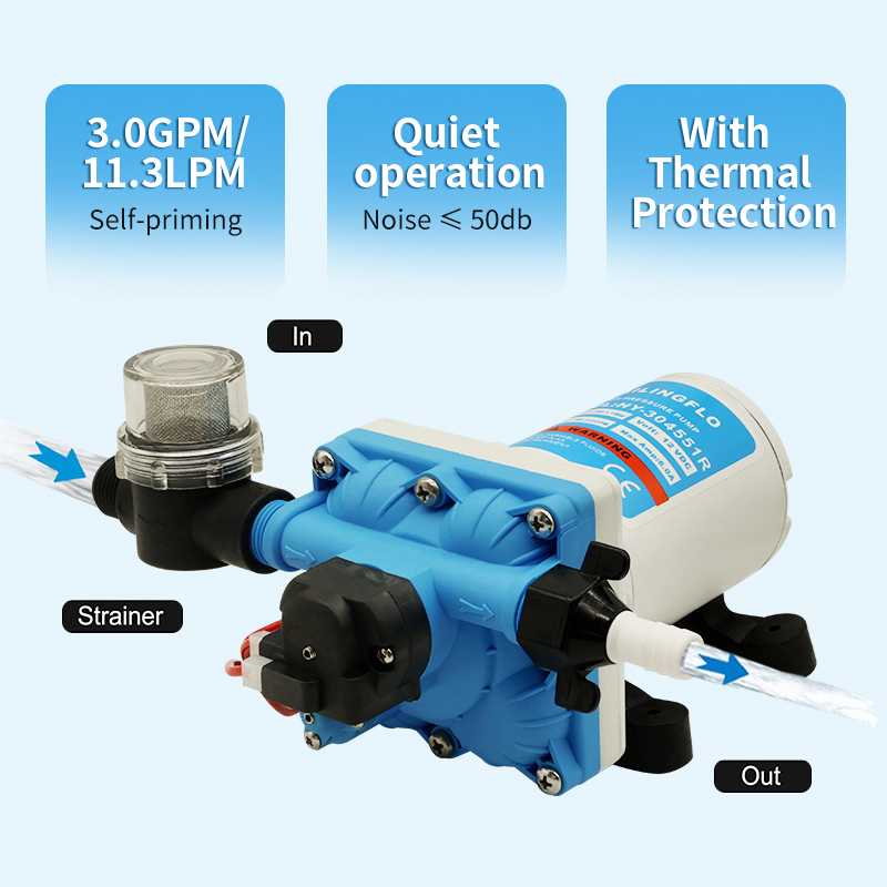 diaphragm water pump 12V