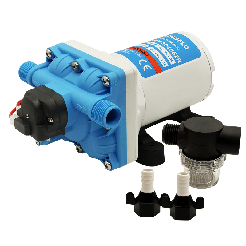 HY-304552R 24V 2GPM Self-priming Diaphragm Pump For Marine RV