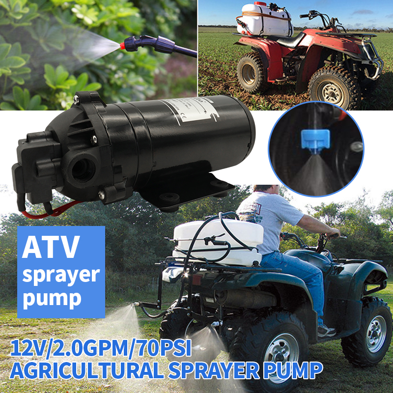 ATV sprayer pump