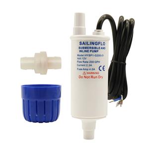 SAILINGFLO 12V 200GPH High Flow Submersible Water Pump For Caravan/Marine