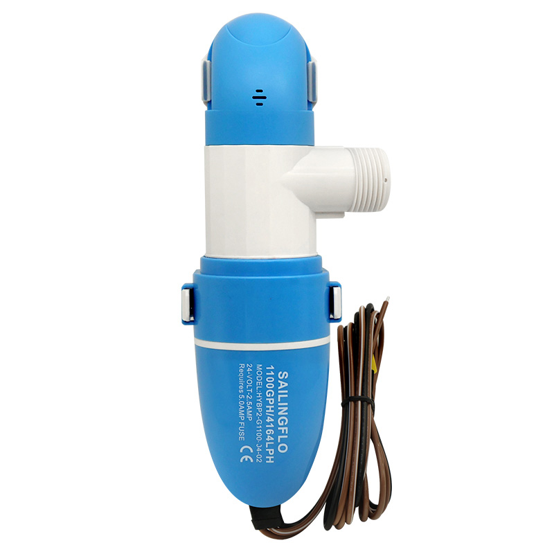 SAILINGFLO 24V 1100GPH Low Profile Automatic Bilge Pump For Boat Wholesale