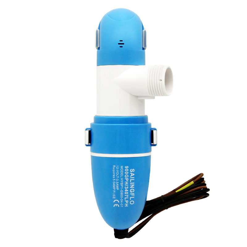 SAILINGFLO 12V 900GPH Narrow Low Profile Non-auto Bilge Pump Wholesale