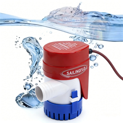 SAILINGFLO New Model 1100GPH 12V Automatic Submersible Bilge Pump With Electronic Senor For Boat Wholesale